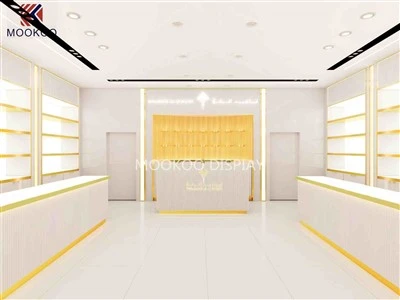 Insieme di espositori di profumi Lumiere Blanc Gold - Accent