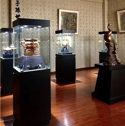 Vetrina espositiva del Museo