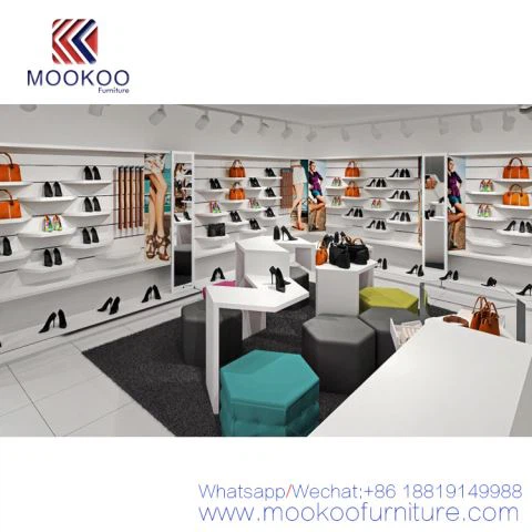 Mobili per negozi di scarpe