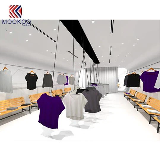 Rack per negozio di abbigliamento