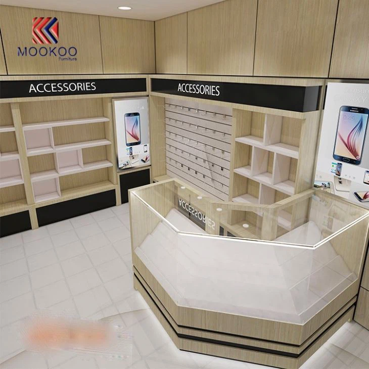 Shop Wooden Display Kiosk