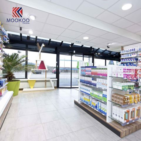 Display per farmacia personalizzato con design 3D gratuito