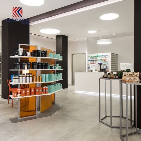 Decorazione del negozio di farmacia