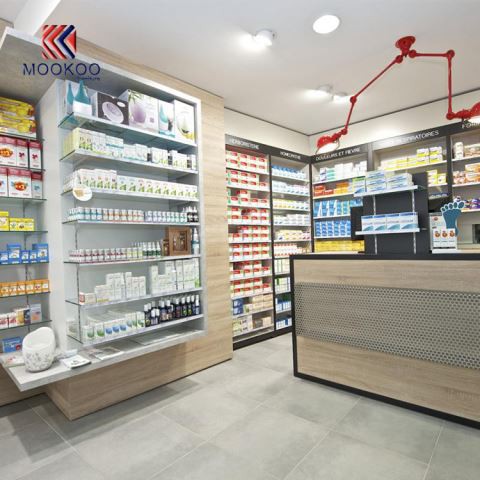 Vendita al dettaglio Farmacia Shop Interior Design